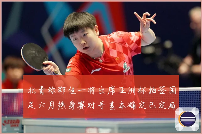 北青称邵佳一将出席亚洲杯抽签国足六月热身赛对手基本确定已定局战术观察-深度解析